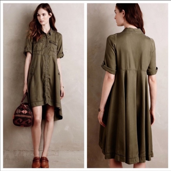 Anthropologie Dresses & Skirts - Anthropologie Holding Horses Military Swing Dress